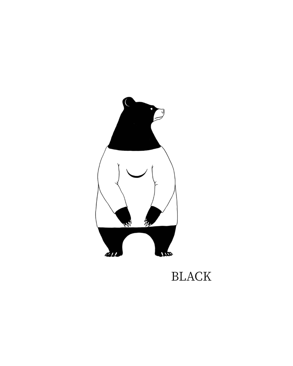 KUMA - オーガニックコットンロンT
