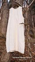 Natural Hemp Dress / Made in Japan