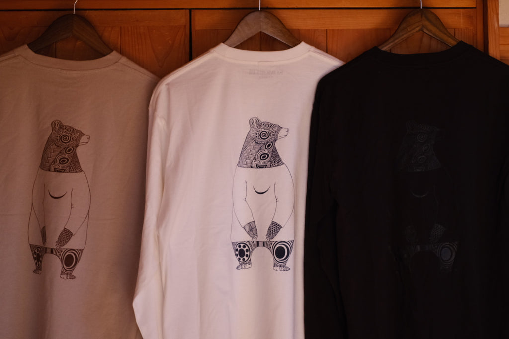 KUMA - オーガニックコットンロンT