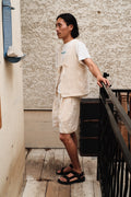 Hemp 100% Bermuda pants