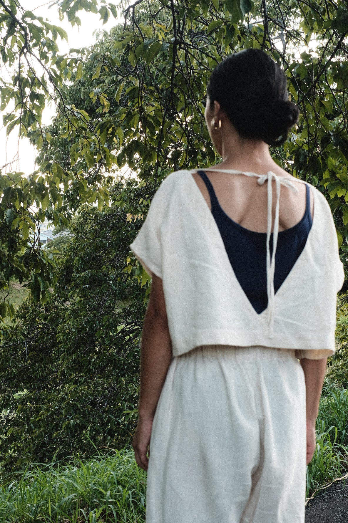”RAYA＂SUMMER Brouse  クロップドトップス